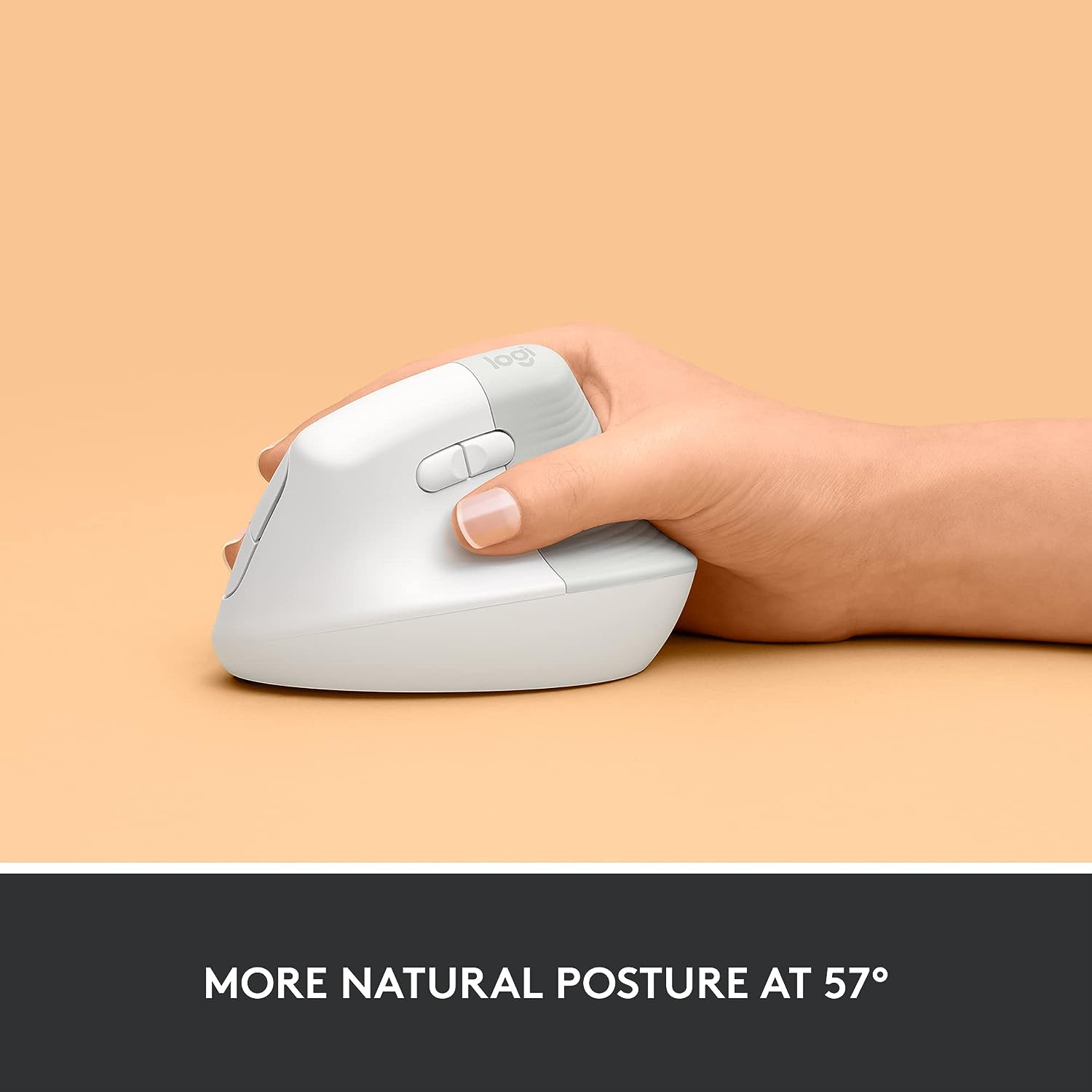 Logitech Lift Vertical Ergonomic Mouse- WHITE , Wireless, Bluetooth or Logi Bolt USB receiver Logitech Lift Vertical Ergonomic Mouse- WHITE , Wireless, Bluetooth or Logi Bolt USB receiver